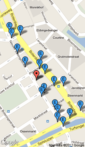 kaart ebbingekwartier